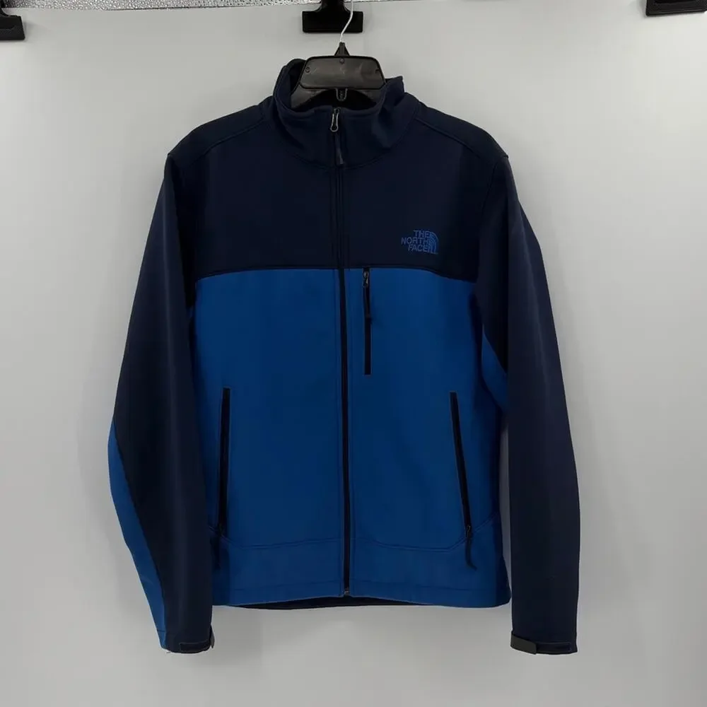 The North Face Men's Windwall Colorblock Jacket - Blue/Navy - Small